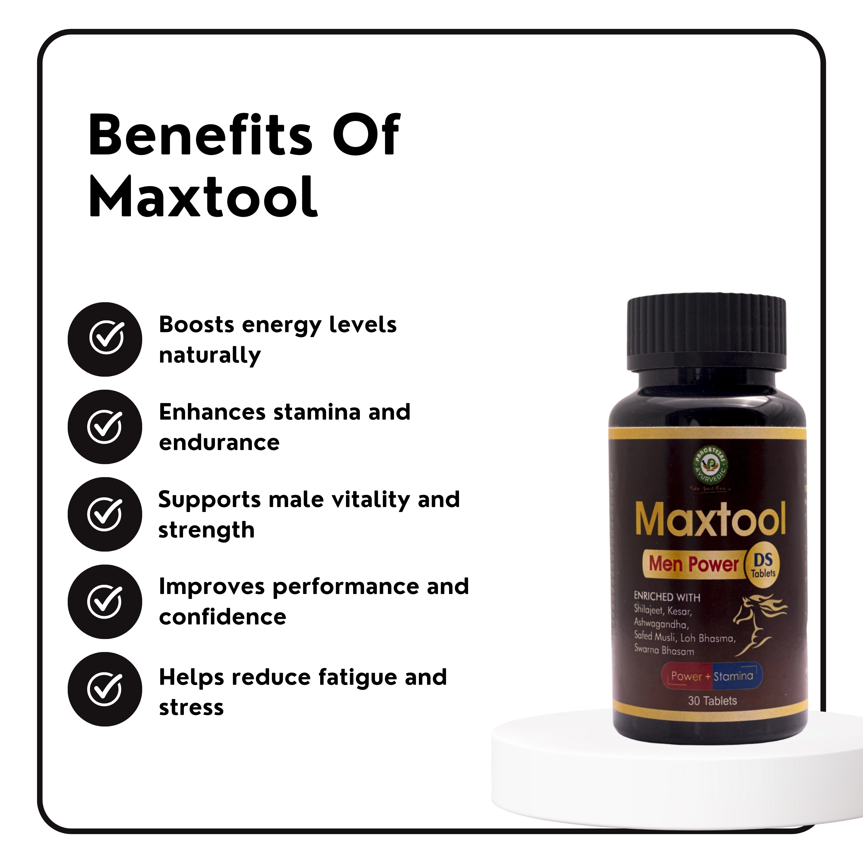 Maxtool Men Power DS Tablets