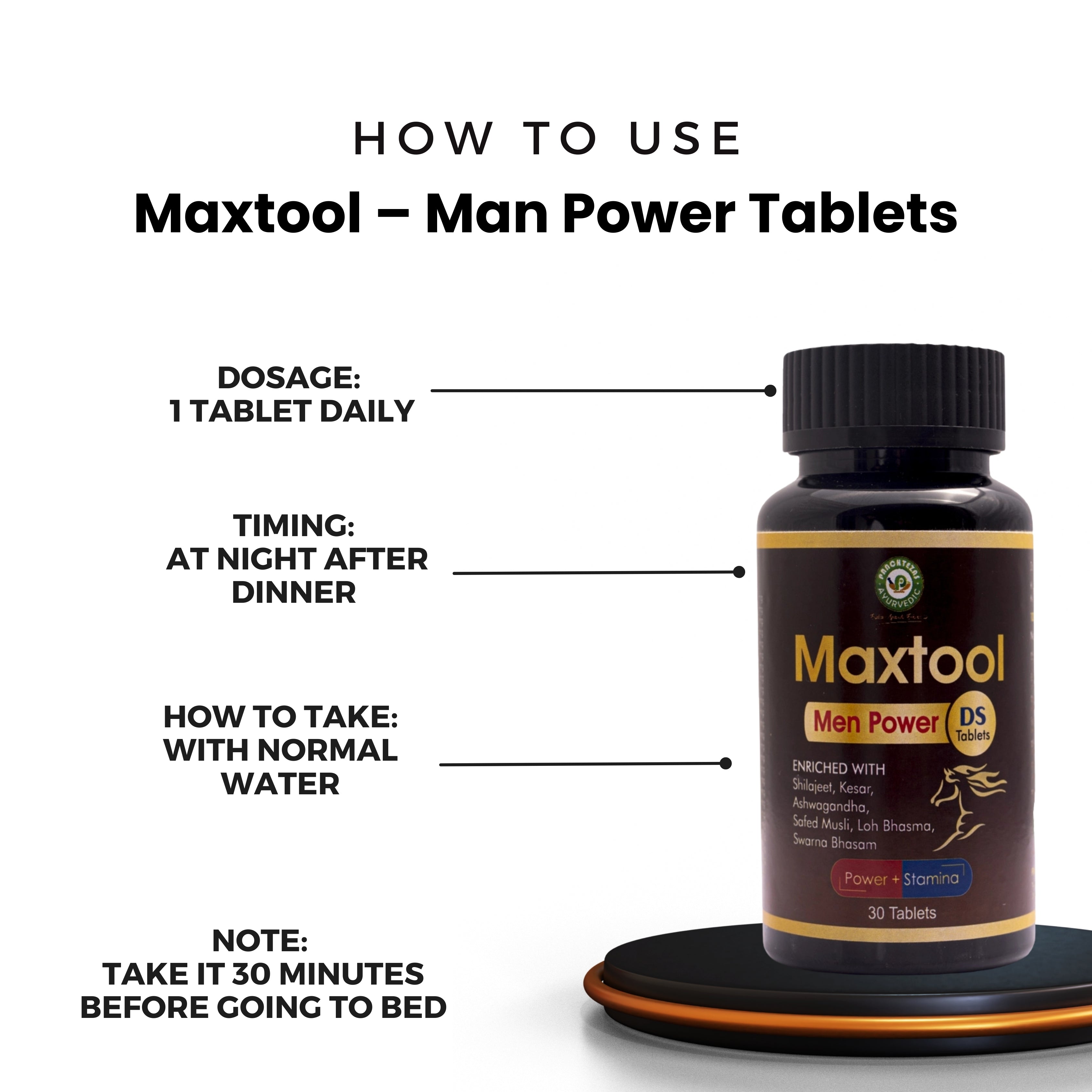 Maxtool Men Power DS Tablets