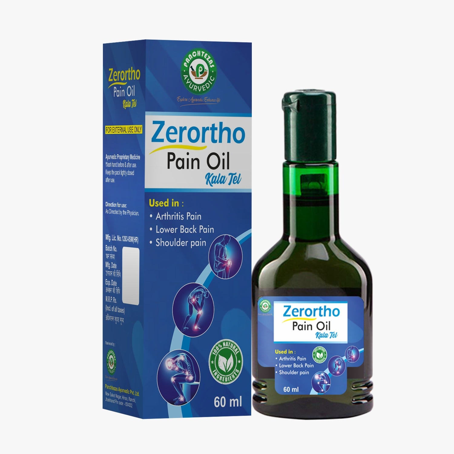 Zerortho Pain Oil (Kala Tel)